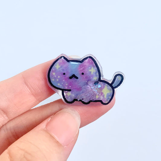 E-mo Stary Cat Pin
