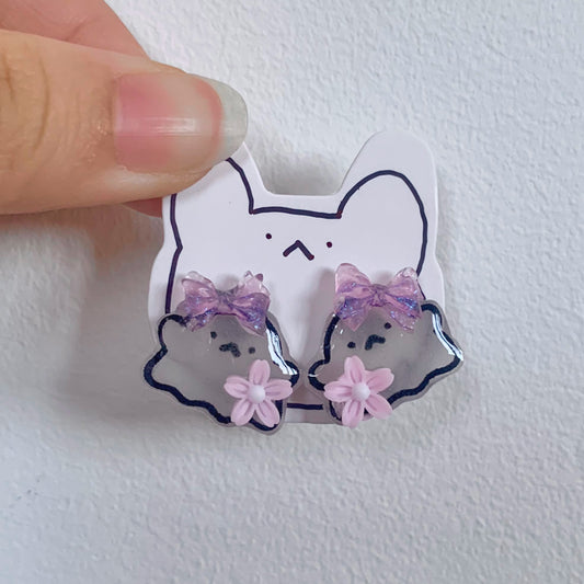 E-mo Ghost Earrings